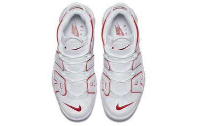 NIKE AIR MORE UPTEMPO 'WHITE VARSITY RED'