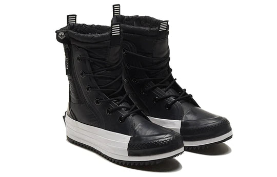 ONVERSE CHUCK TAYLOR ALL STAR MC BOOT HIGH 'WATER REPELLENT - BLACK WHITE'