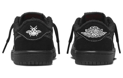 TRAVIS SCOTT X AIR JORDAN 1 LOW OG SP 'BLACK PHANTOM' DM7866-001