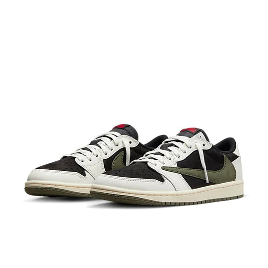 AIR JORDAN 1 RETRO LOW OG SP 'TRAVIS SCOTT MEDIUM OLIVE'